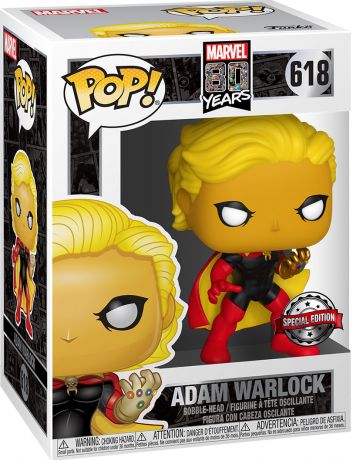 Figurine Funko Pop Marvel 80 ans #618 Adam Warlock