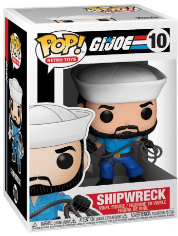 Figurine Funko Pop Hasbro #10 Shipwreck (G.I.Joe)