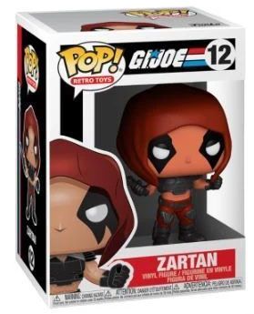 Figurine Funko Pop Hasbro #12 Zartan (G.I.Joe)