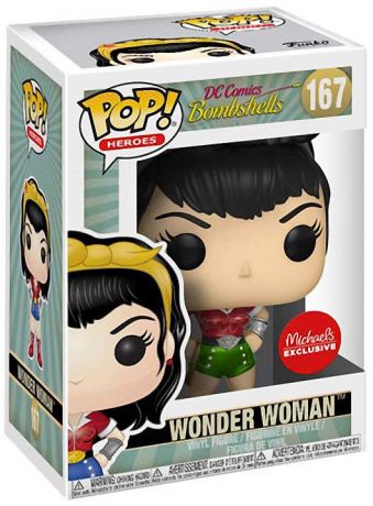 Figurine Funko Pop DC Comics Bombshells #167 Wonder Woman - Vacances