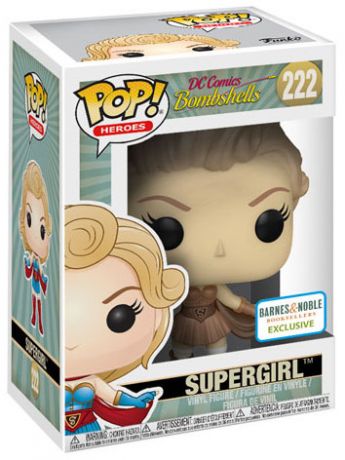 Figurine Funko Pop DC Comics Bombshells #222 Supergirl - Sepia