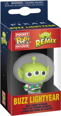 Figurine Funko Pop Alien Remix [Disney] Alien (Buzz l'éclair) - Porte-clés