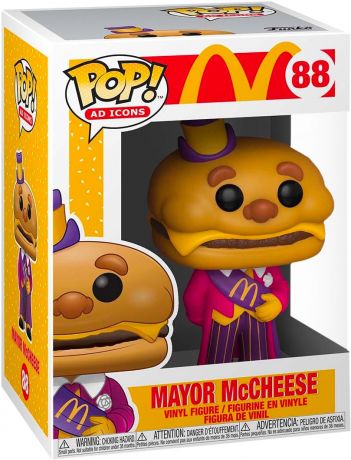 Figurine Funko Pop McDonald's #88 Mayor McCheese