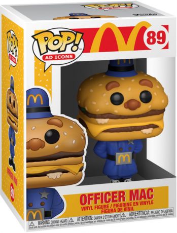 Figurine Funko Pop McDonald's #89 Officer Mac