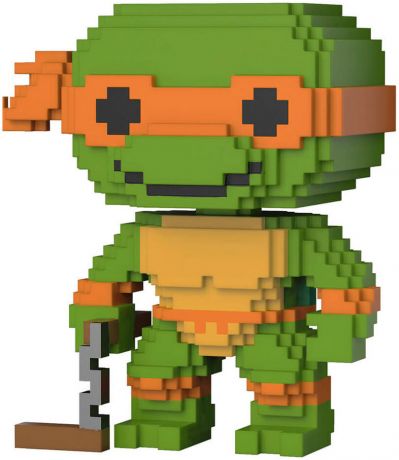 Figurine Funko Pop Tortues Ninja #07 Michelangelo - 8-bit