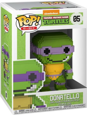 Figurine Funko Pop Tortues Ninja #05 Donatello - 8-bit