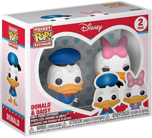 Figurine Funko Pop Mickey Mouse [Disney] #00 Donald & Daisy - 2-Pack