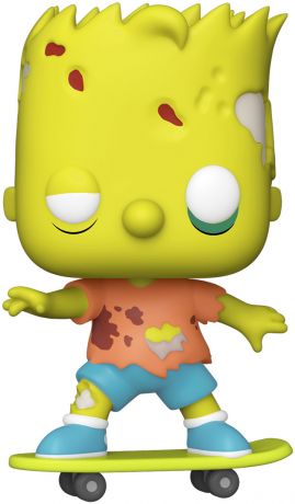 Figurine Funko Pop Les Simpson #1027 Bart en Zombie