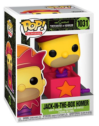 Figurine Funko Pop Les Simpson #1031 Homer Jack-In-The-Box