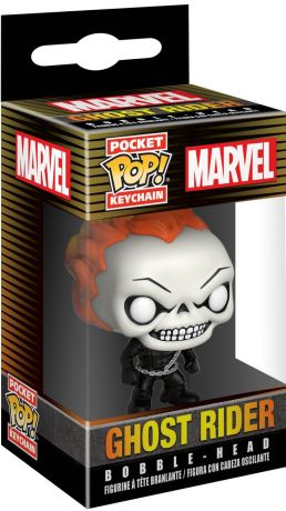 Figurine Funko Pop Marvel Comics Ghost Rider - Porte-clés