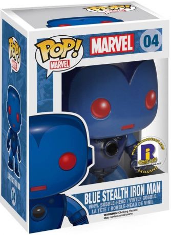 Figurine Funko Pop Marvel Comics #04 Blue Stealth Iron Man