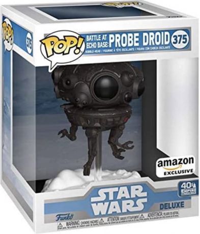 Figurine Funko Pop Star Wars 5 : L'Empire Contre-Attaque #375 Bataille à la base Echo : Probe Droid - 15 cm