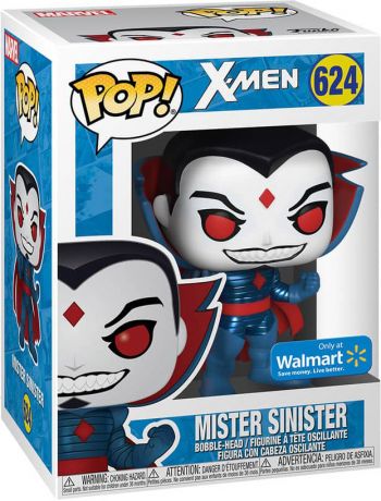 Figurine Funko Pop X-Men [Marvel] #624 Mister Sinistre - Métallique