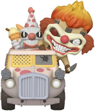 Figurine Funko Pop Twisted Metal #91 Sweet Tooth avec Camion de Crème Glacée