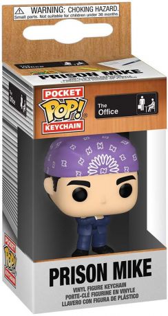 Figurine Funko Pop The Office Prison Mike - Porte-clés