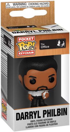 Figurine Funko Pop The Office Darryl Philbin - Porte-clés