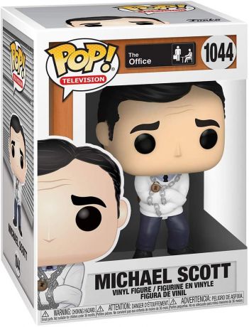 Figurine Funko Pop The Office #1044 Michael Scott avec Camisole de Force