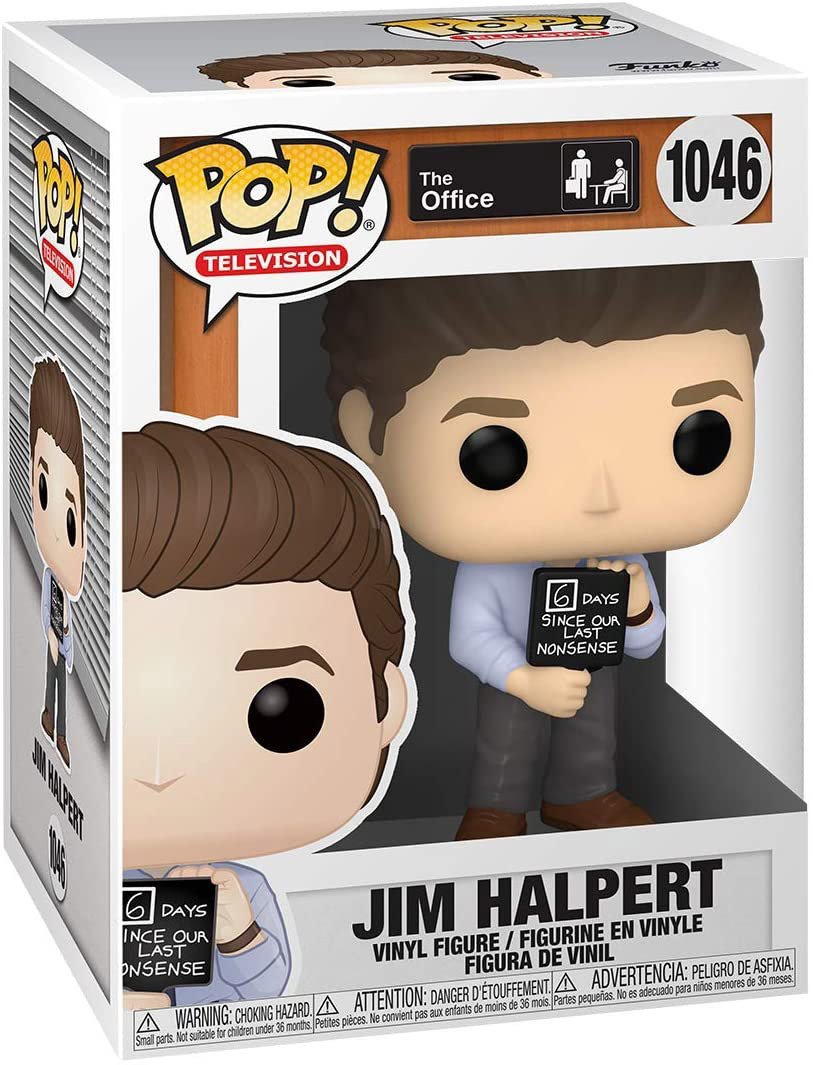 The Office – Jim (Stylisé) – Figurine Pop! Vinyle Édition Chase (1/6) – Neuf