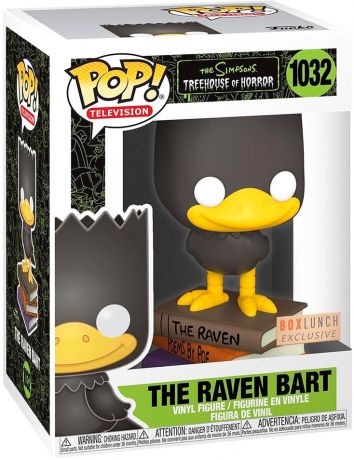 Figurine Funko Pop Les Simpson #1032 Bart en Corbeau