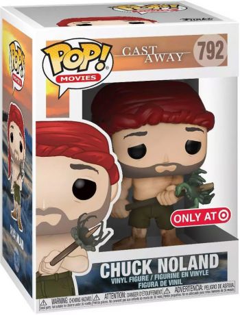 Figurine Funko Pop Seul au Monde #792 Chuck Noland avec Crabe Harponné