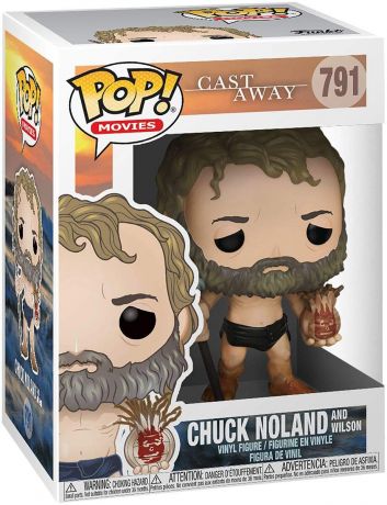 Figurine Funko Pop Seul au Monde #791 Chuck Noland et Wilson