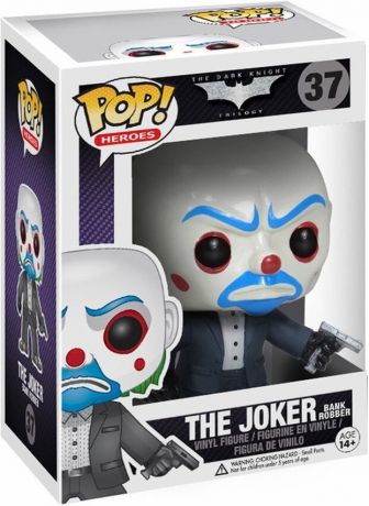 Figurine Funko Pop The Dark Knight Trilogie [DC] #37 Le Joker Braqueur de Banque