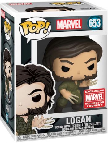 Figurine Funko Pop Marvel Comics #653 Logan