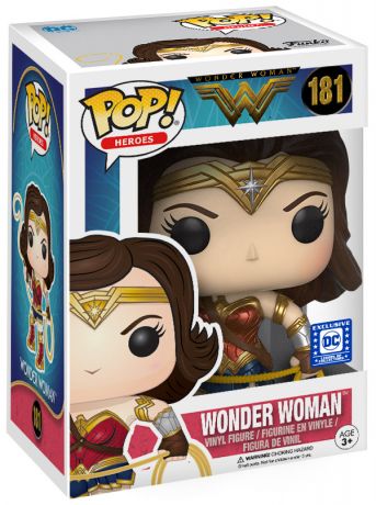 Figurine Funko Pop Wonder Woman [DC] #181 Wonder Woman - Lasso de vérité