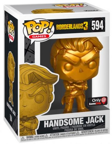 Figurine Funko Pop Borderlands #594 Beau Jack - Or