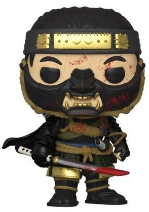 Figurine Funko Pop PlayStation #621 Jin Sakai avec Éclaboussures de Sang (Ghost Of Tsushima)