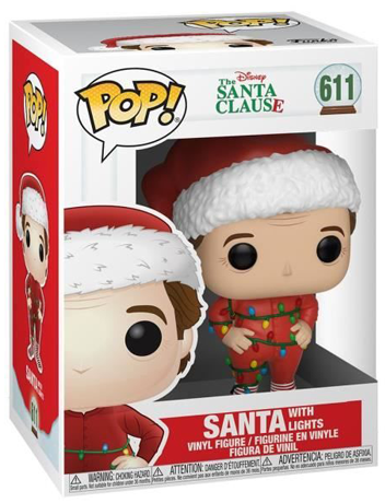 Figurine Funko Pop Super Noël #611 Père Noël avec lumières