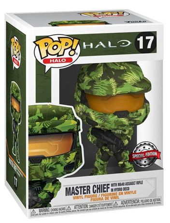 Figurine Funko Pop Halo #17 Master Chief in Hydro Deco