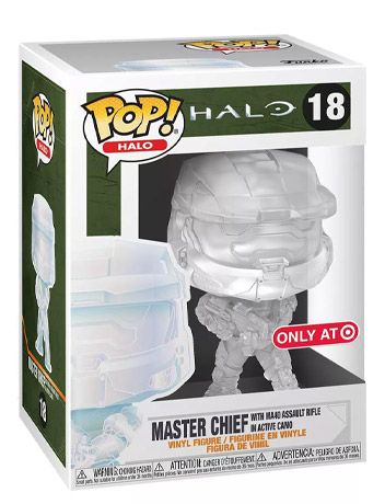 Figurine Funko Pop Halo #18 Master Chief in Active Camo