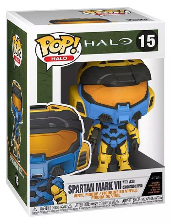 Figurine Funko Pop Halo #15 Spartan Mark VII avec VK78