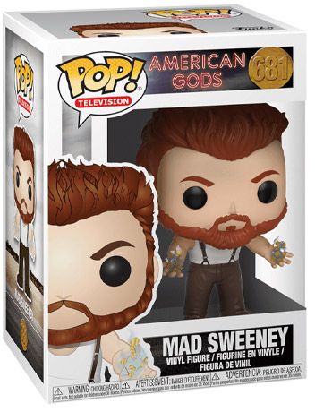 Figurine Funko Pop American gods #681 Mad Sweeney