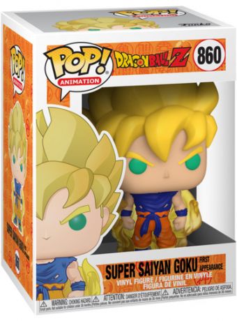 Figurine Funko Pop Dragon Ball #860 San Goku super saiyan 