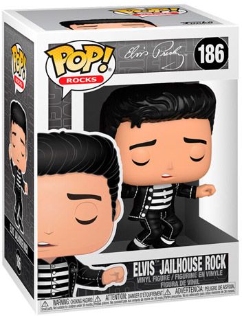 Figurine Funko Pop Elvis Presley #186 Elvis Jailhouse Rock