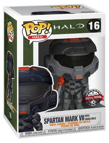 Figurine Funko Pop Halo #16 Spartan Mark VII with Shock Rifle