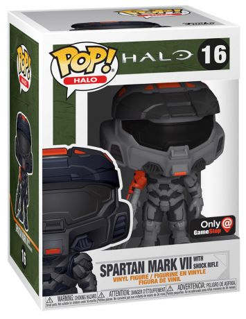 Figurine Funko Pop Halo #16 Spartan Mark VII with Shock Rifle