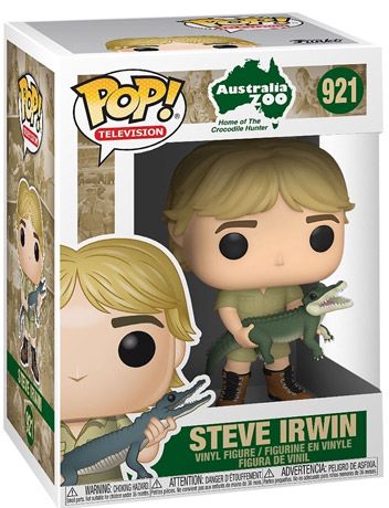 Figurine Funko Pop Australia zoo #921 Steve Irwin avec crocodile