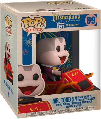 Figurine Funko Pop 65 ème anniversaire Disneyland [Disney] #89 le crapaud en voiture