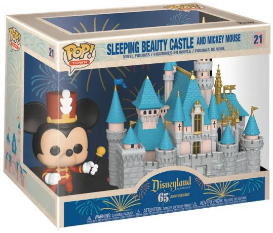 Figurine Funko Pop 65 ème anniversaire Disneyland [Disney] #21 Château et Mickey