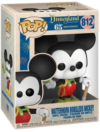 Figurine Funko Pop 65 ème anniversaire Disneyland [Disney] #812 Mickey en culotte bavaroise