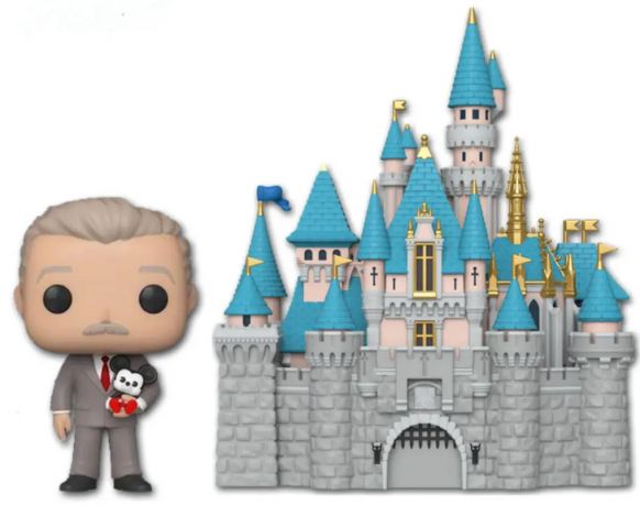 Figurine Funko Pop 65 ème anniversaire Disneyland [Disney] #20 Château et Walt Disney