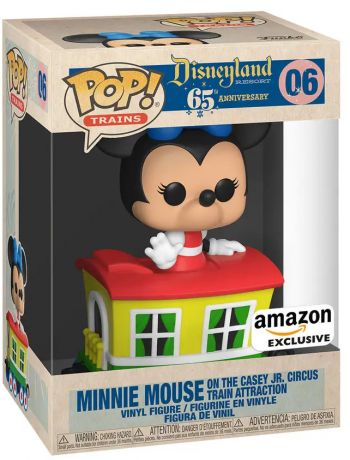 Figurine Funko Pop 65 ème anniversaire Disneyland [Disney] #06 Minnie mouse en voiture