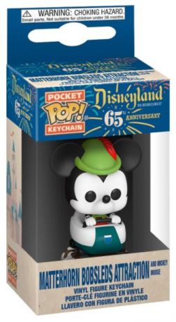 Figurine Funko Pop 65 ème anniversaire Disneyland [Disney] Mickey Mouse porte-clés 