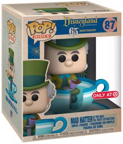 Figurine Funko Pop 65 ème anniversaire Disneyland [Disney] #87 Le Chapelier Fou dans une tasse