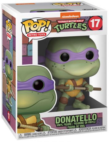 Figurine Funko Pop Tortues Ninja #17 Donatello