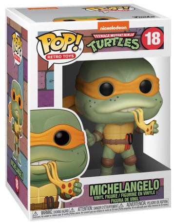 Figurine Funko Pop Tortues Ninja #18 Michelangelo
