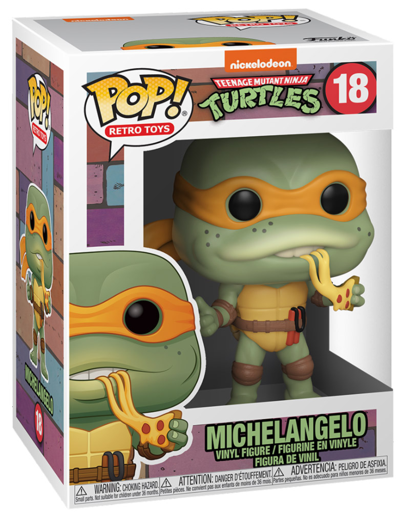 Figurine Michelangelo Super Oversized / Les Tortues Ninja / Funko
